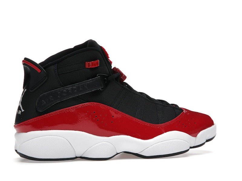 Jordan 6 Rings Black Gym Red White