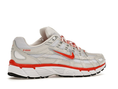 Nike P-6000 White Platinum Tint Black Picante Red (Women's)