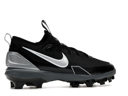 Nike Force Trout 9 Elite MCS Black White Anthracite Metallic Silver