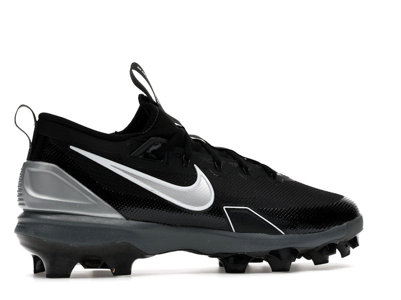 Nike Force Trout 9 Elite MCS Black White Anthracite Metallic Silver