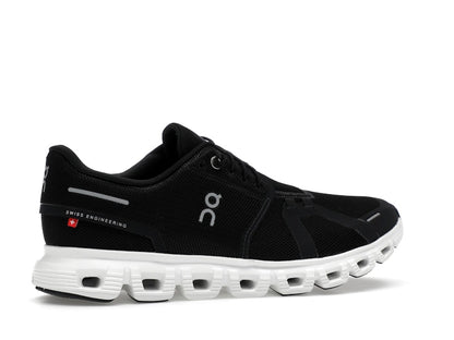 On Running Cloud 6 Black White (Women's)