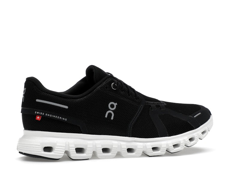 On Running Cloud 6 Black White (Women's)