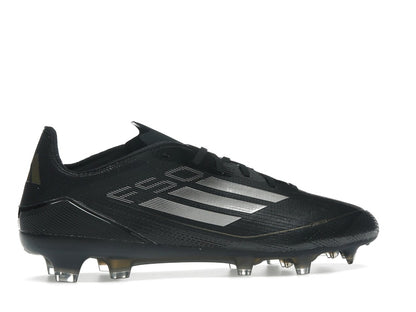 adidas F50 Pro FG Core Black Iron Metallic Gold Metallic