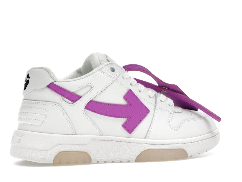 OFF-WHITE Out Of Office OOO Low Tops White Purple (Women's)