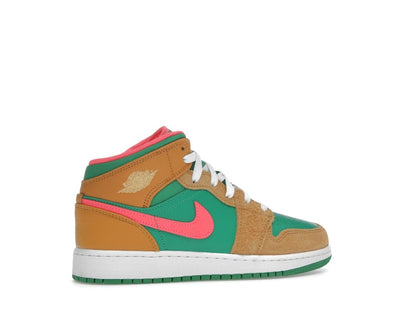 Jordan 1 Mid SE Chutney Lucky Green (GS)