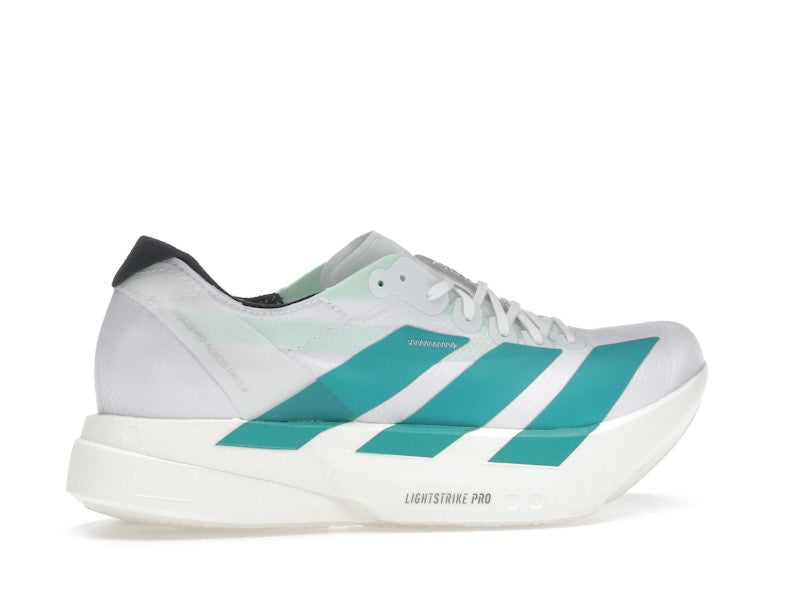 adidas Adizero Adios Pro 4 White Pulse Teal