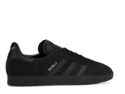 adidas Gazelle All Black Silver Metallic