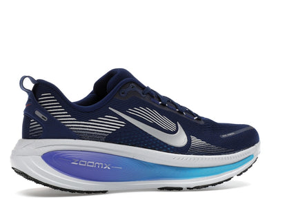 Nike Vomero 18 Blue Void Blue Lightning Bright Crimson Metallic Silver