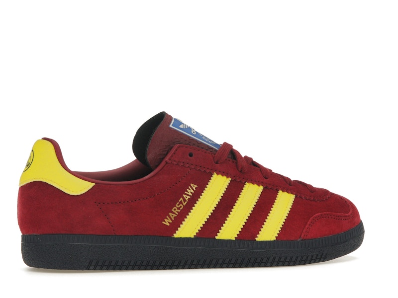 adidas Warszawa SPZL Noble Maroon Bright Yellow