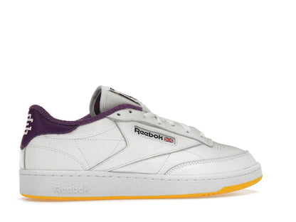 Reebok Club C 85 Eric Emanuel White Purple Yellow