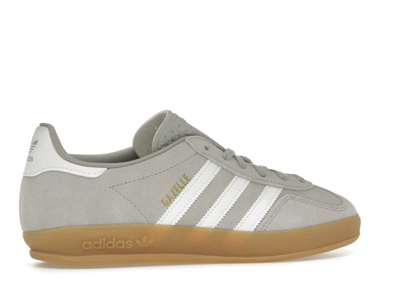 adidas Gazelle Indoor Grey Cloud White Gold Metallic