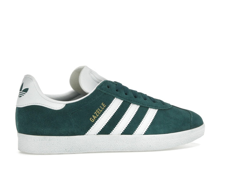 adidas Gazelle Mystery Green Cloud White Gold Metallic