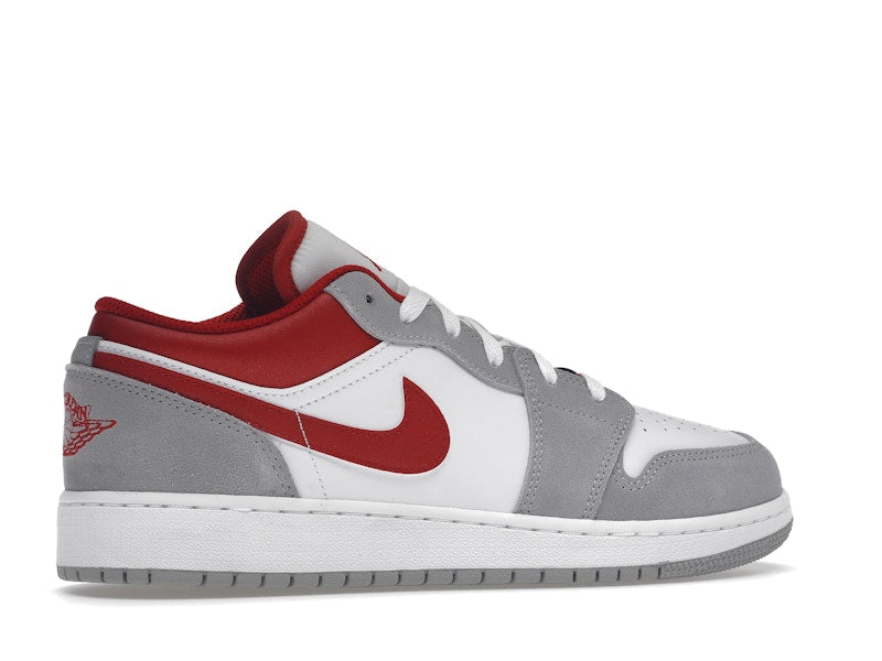Jordan 1 Low SE Smoke Grey Gym Red (GS)