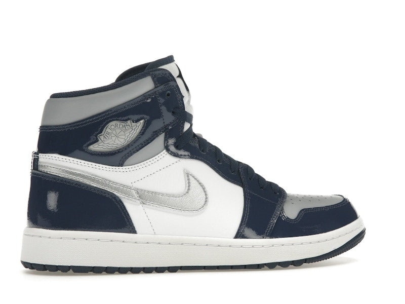 Jordan 1 Retro High Golf Patent Midnight Navy