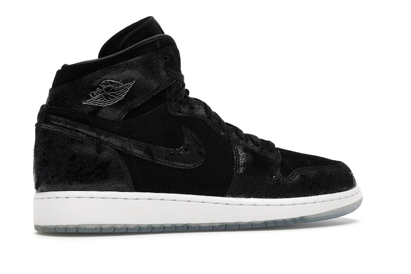 Jordan 1 Retro High Heiress Black Suede (GS)