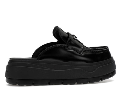 Jordan Mule Black Metallic Silver (Women's)