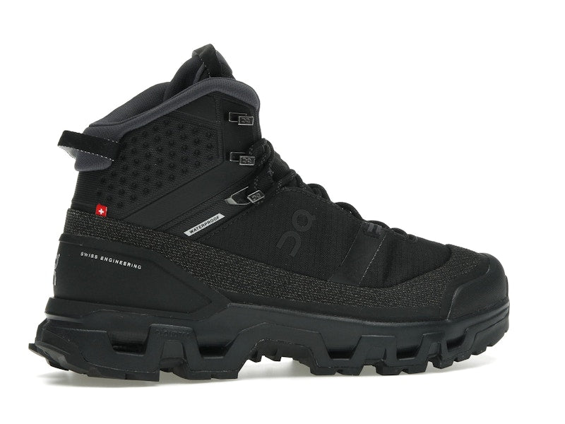 On Running Cloudrock Trek Waterproof Black