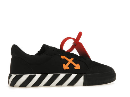 OFF-WHITE Vulcanized Low Black Orange Canvas