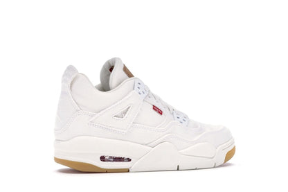 Jordan 4 Retro Levi's White (GS) (Levi's Tag)