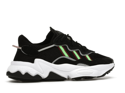 adidas Ozweego Core Black Solar Green (GS)