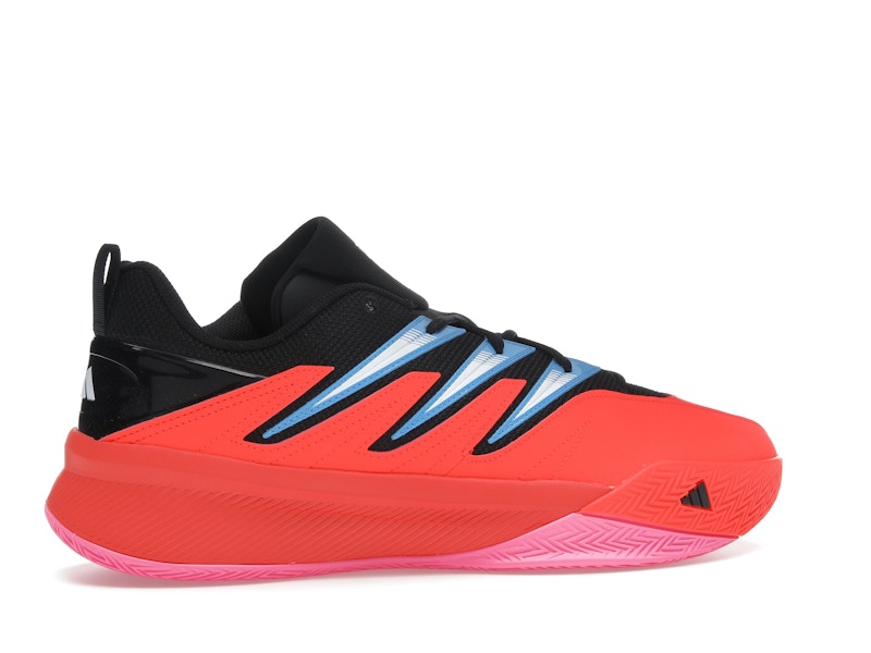 adidas Dame Certified 3 Low Solar Red Core Black Cloud White