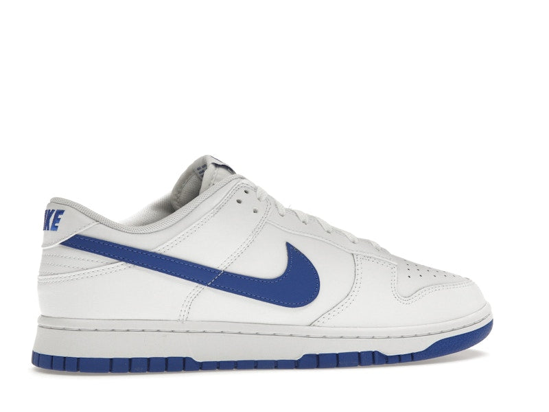 Nike Dunk Low White Hyper Royal