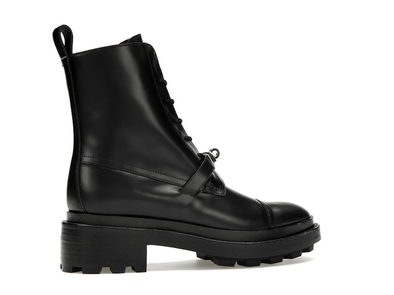 Hermes Funk Ankle Boot Noir Calfskin Leather