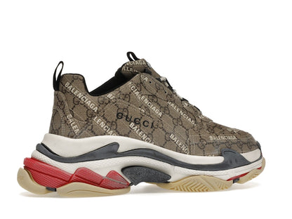 Gucci x Balenciaga The Hacker Project Triple S Beige