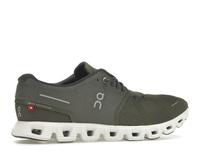 On Running Cloud 5 Olive Green White
