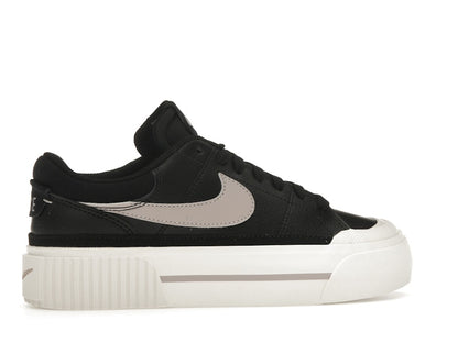 Nike Court Legacy Lift Black Sail Platinum Violet (Women's)