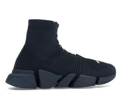Balenciaga Speed 2.0 Lace Up Recycled Dark Blue
