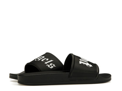 Palm Angels Pool Slides Black