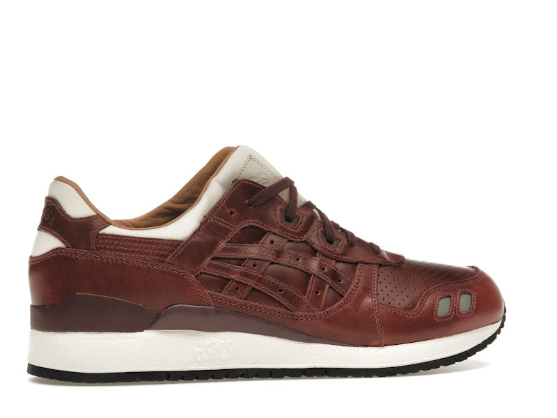 ASICS Gel-Lyte III Packer Shoes x J. Crew Oxblood Leather
