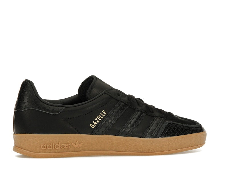 adidas Gazelle Indoor Core Black Snakeskin
