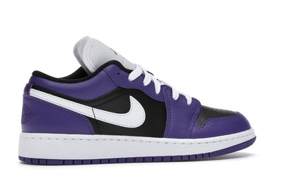 Jordan 1 Low Court Purple Black (GS)