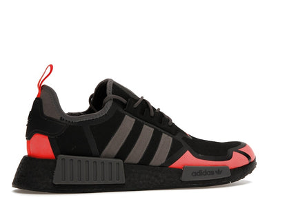 adidas NMD R1 Core Black Solar Red Grey