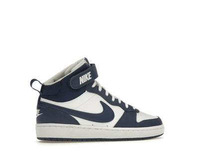 Nike Court Borough Mid 2 White Blue Void (GS)