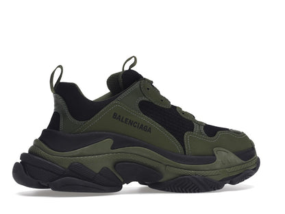 Balenciaga Triple S Dark Green Black