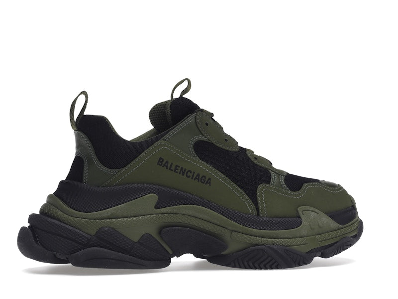 Balenciaga Triple S Dark Green Black
