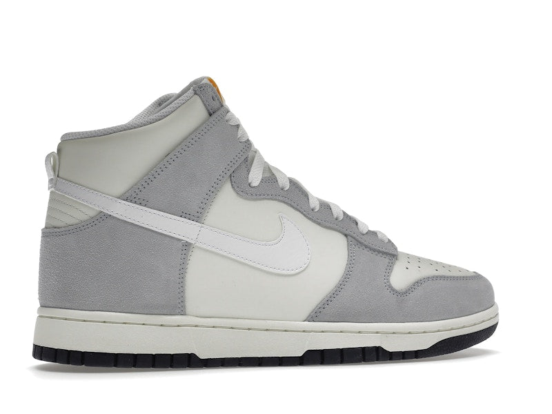 Nike Dunk High Retro Sail Pure Platinum Black White