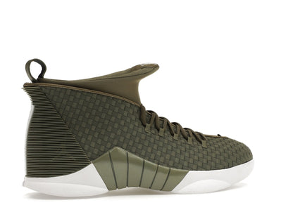Jordan 15 Retro PSNY Woven Olive