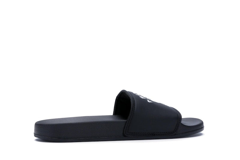 BAPE College Slide Sandals Black