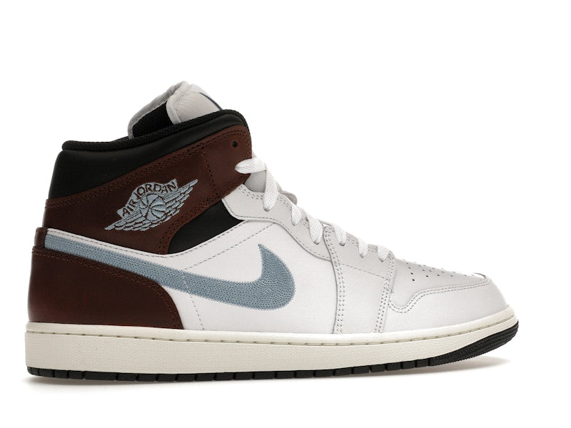 Jordan 1 Mid SE Brown Blue Grey