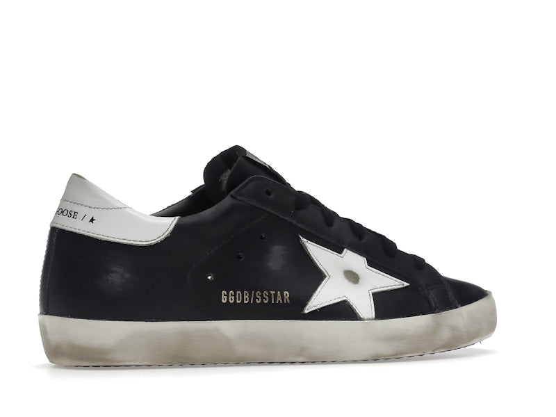 Golden Goose Super-Star Black White Leather (Women's)