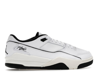 Jordan Flight Court White Sail Black