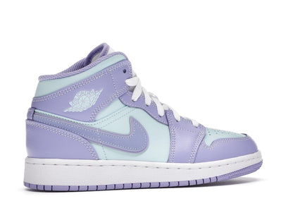 Jordan 1 Mid Purple Aqua (GS)