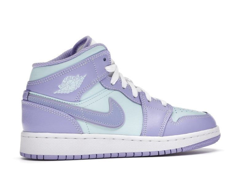Jordan 1 Mid Purple Aqua (GS)