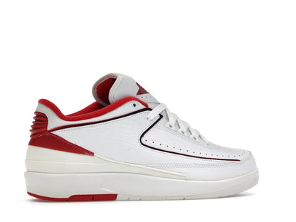 Jordan 2 Retro Low White Varsity Red