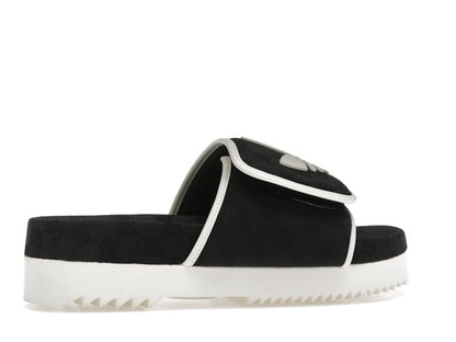 adidas x Gucci Monogram Slide Core Black
