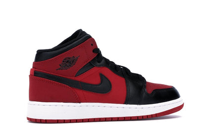 Jordan 1 Mid Gym Red Black (GS)
